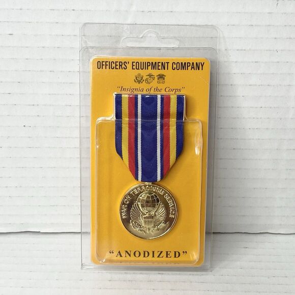 Officers' Equipment Company Marine Corps War On Terrorism Service Medal Anodized - Picture 1 of 3